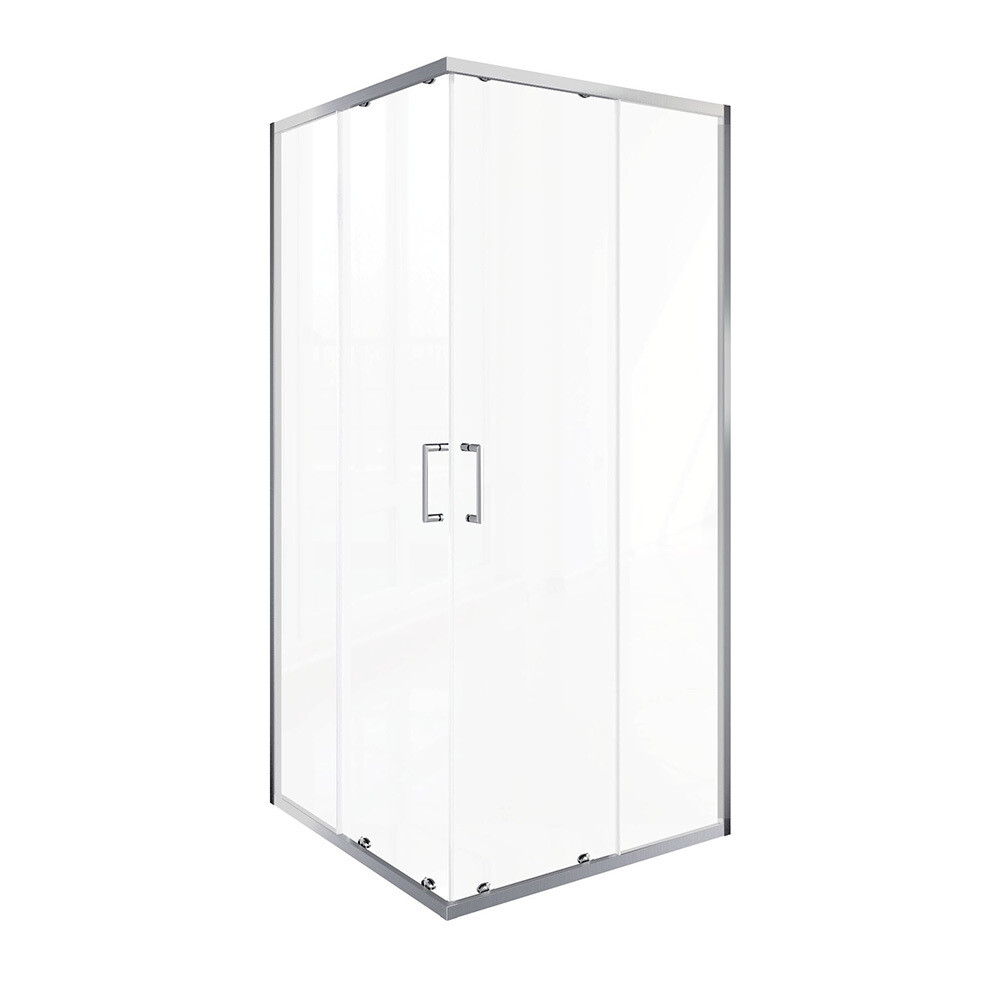 original-3170.jpg Душевой уголок Good Door Lite CR-90-C-CH хром 90х90х190 см квадрат стекло прозрачное 5 мм (ЛТ00005) — изображение 1