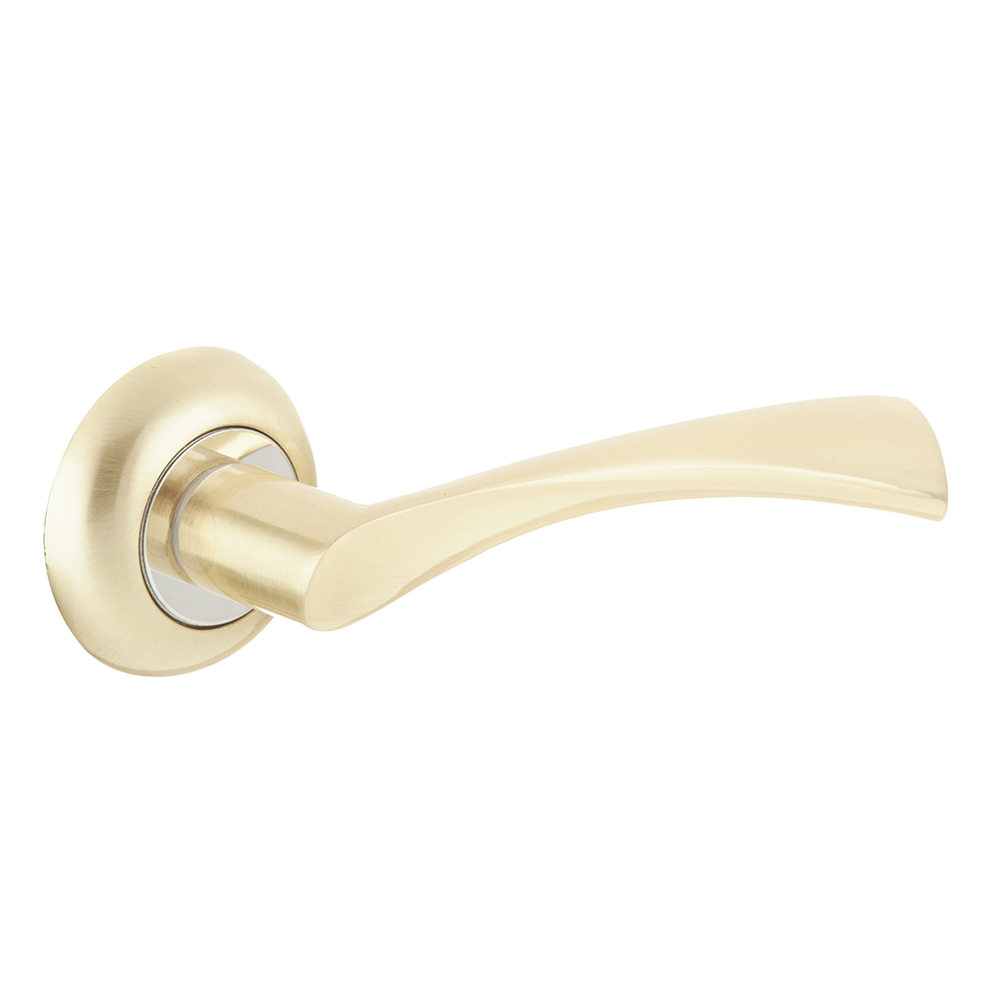 original-31962.jpg Ручка дверная Corsa Deco Willow круглая розетка золото — изображение 1