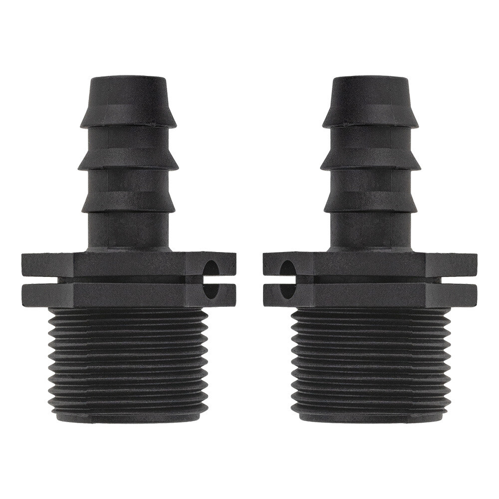 original-3197.jpg Соединитель для капельной трубки 16 мм 1/2 MasterProf пластиковый (2 шт.) (ДС.070721) — изображение 1