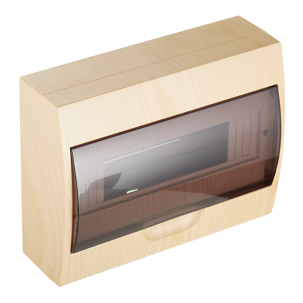 original-32170.jpg Щит распределительный навесной EKF PROxima ЩРН-П-12 пластиковый IP41 200х256х95 мм 12 модулей светлое дерево — изображение 1