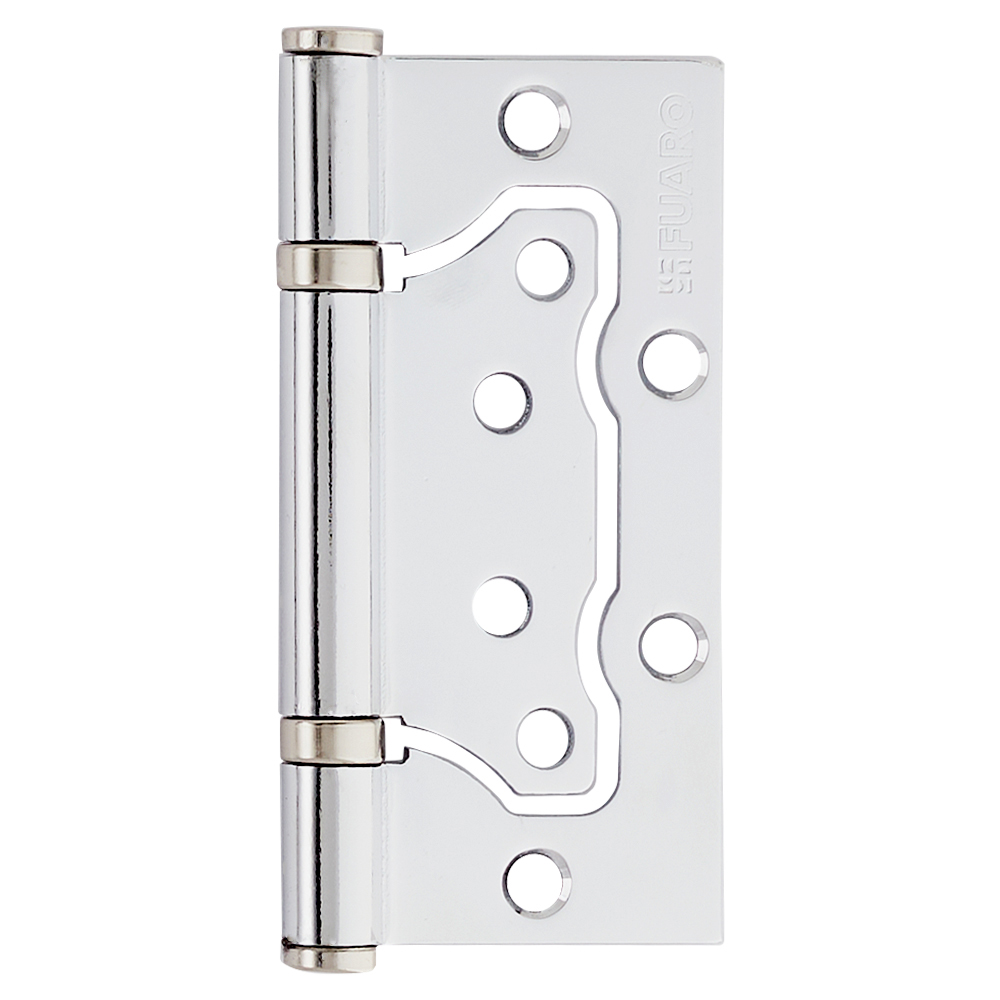 original-32171.jpg Петля Fuaro бабочка универсальная неразъемная 100х75 мм хром — изображение 1