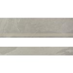 Керамогранит ступень с подступенком Estima Terra TE02 серый неполированный 1200х330х10 мм