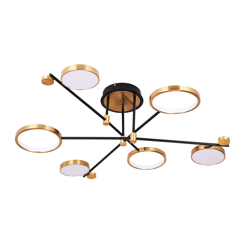 original-32232.jpg Люстра светодиодная потолочная Arte Lamp Holly 60 Вт 3000-6400К 10 кв.м (A1364PL-6PB) — изображение 1