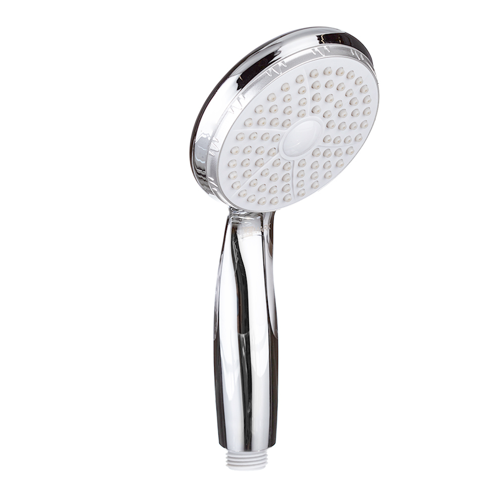 original-32266.jpg Лейка для душа Lemark d100 мм 1 режим без шланга пластик хром (LM8001C) — изображение 1