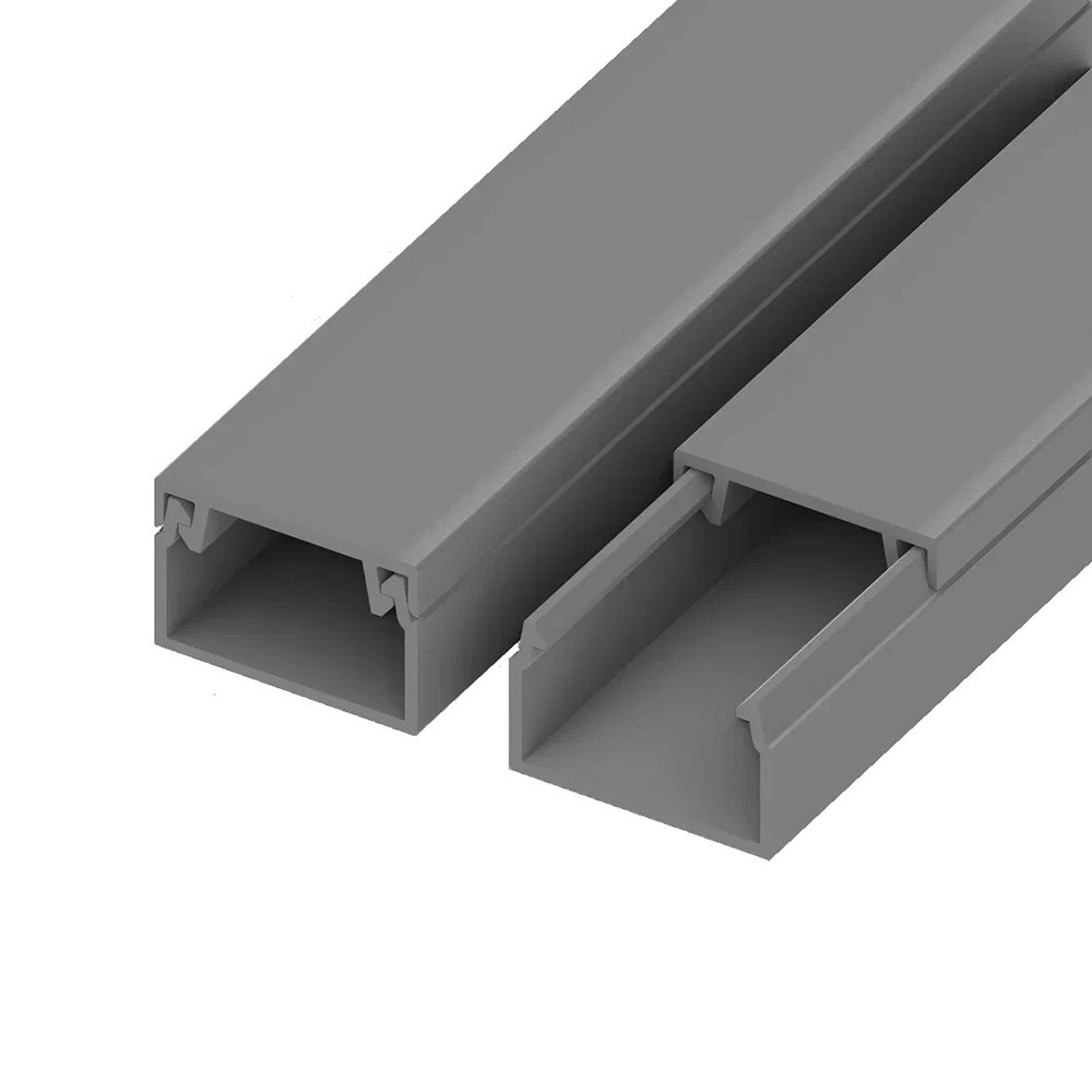 original-32306.jpg Кабель-канал Agis Profile 40х25 мм серый 2 м (60.02.40.25.200) — изображение 1