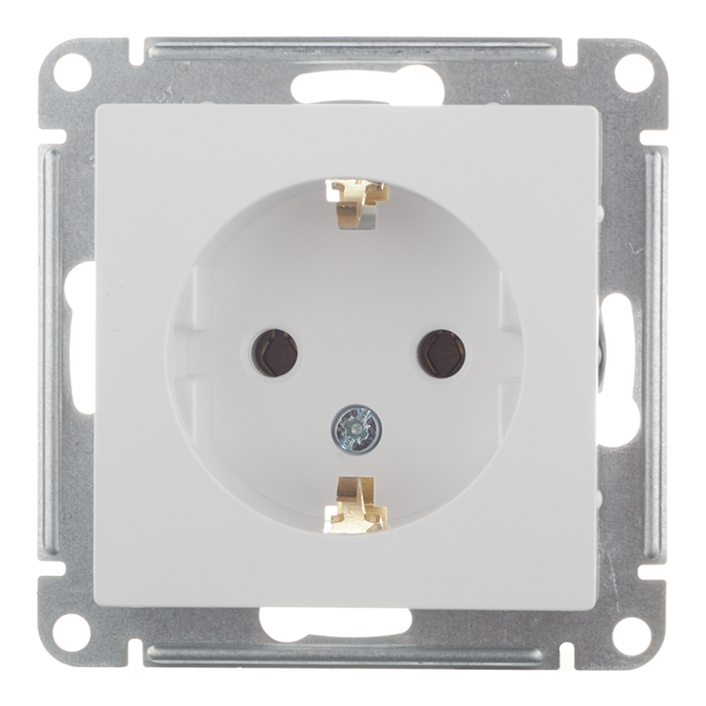 original-32456.jpg Розетка Systeme Electric AtlasDesign встраиваемая белая (ATN000143) — изображение 1