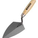 Кельма штукатура Hesler/Wenzo 180 мм с деревянной ручкой