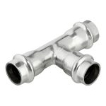 Тройник Valtec (VTi.931.I.181818) 18 х 18 х 18 мм нержавеющая сталь