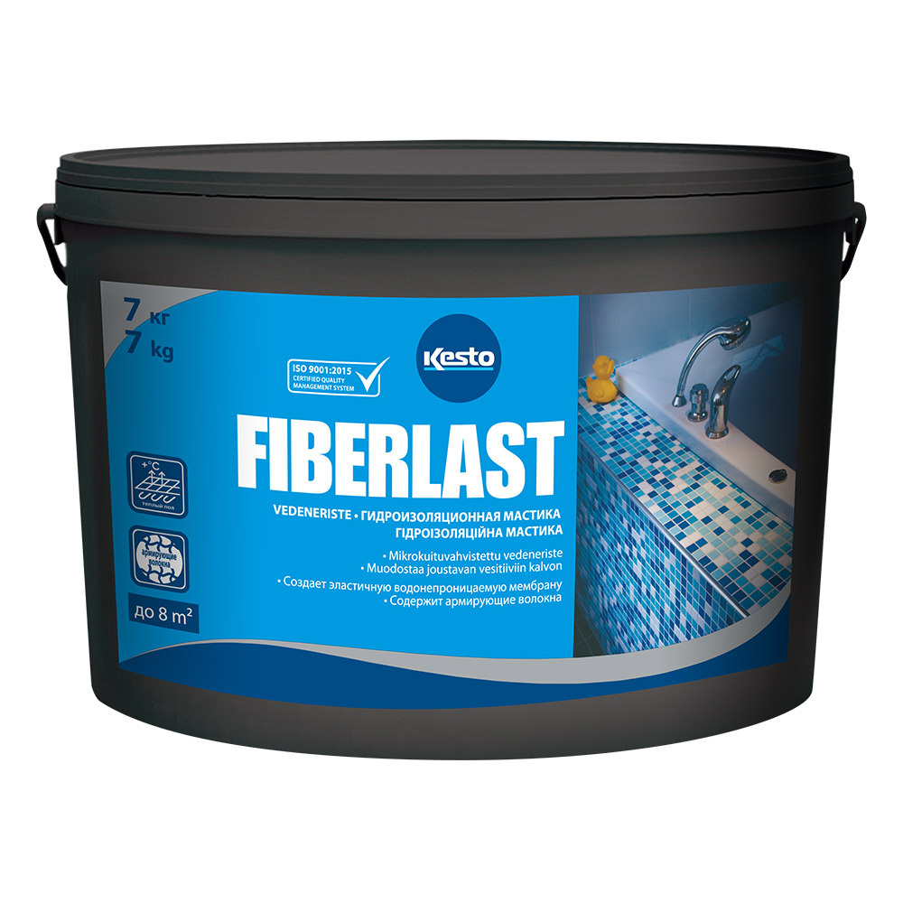 original-32712.jpg Гидроизоляция акриловая Kesto Fiberlast 7 кг — изображение 1