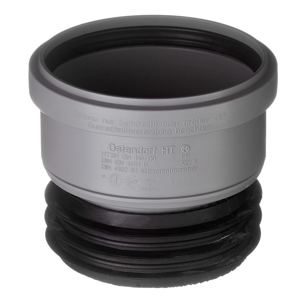 original-3273.jpg Муфта Ostendorf HTSM d110 мм пластиковая для внутренней канализации (115750) — изображение 1