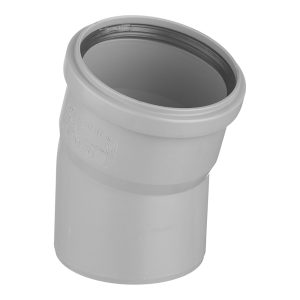 Отвод Ostendorf HTB d90 мм 15° пластиковый для внутренней канализации (114100)
