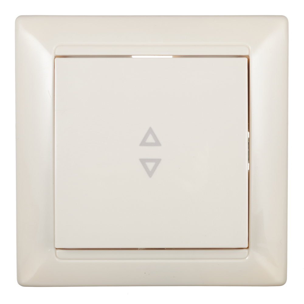 original-32838.jpg Переключатель Svet одноклавишный встраиваемый бежевый (SV1001-0017) — изображение 1