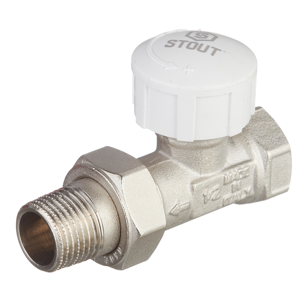original-32860.jpg Клапан термостатический Stout 1/2 НР(ш) х 1/2 ВР(г) для радиатора (SVT 0001 000015) — изображение 1