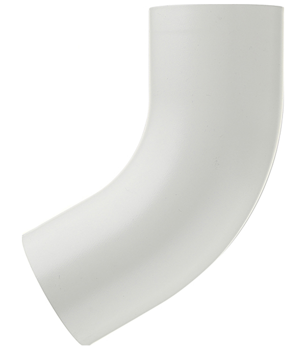 original-32925.jpg Колено трубы Grand Line металлическое d90 мм 60° белое RAL 9003 — изображение 1