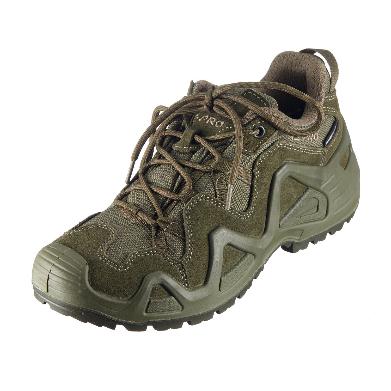 original-32973.jpg Полуботинки замшевые с перфорацией и защитным подноском и стелькой размер 43 зеленые E-Pro 101 (139880) — изображение 1