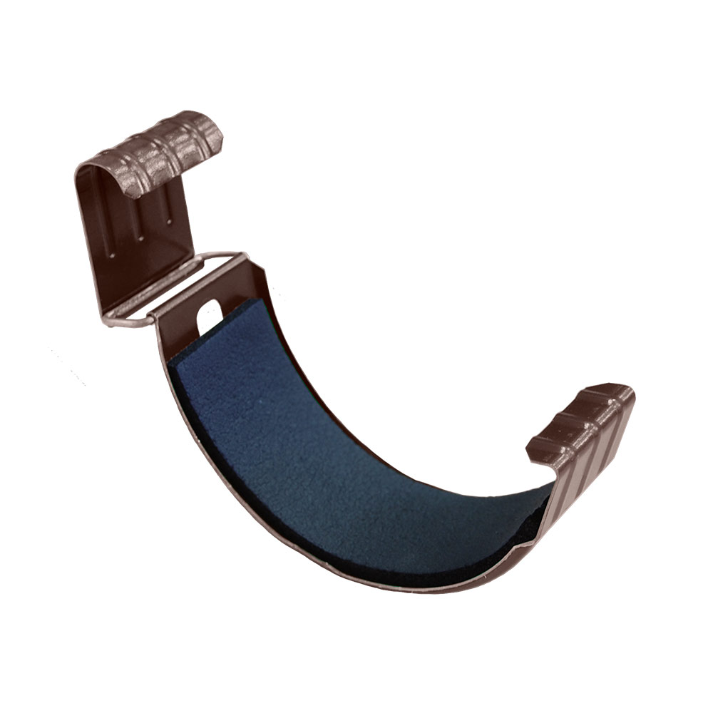 original-33007.jpg Соединение желоба Grand Line металлическое d125 мм коричневое RAL 8017 — изображение 1