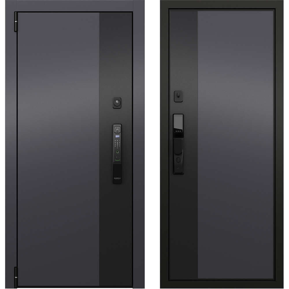 original-3307.jpg Дверь входная Torex Райдер левая оскуро - оскуро 880х2050 мм с электронным замком — изображение 1