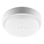 Светильник светодиодный накладной Feron ДБП-12 4000К 12 Вт IP54 белый с датчиком движения (29610)