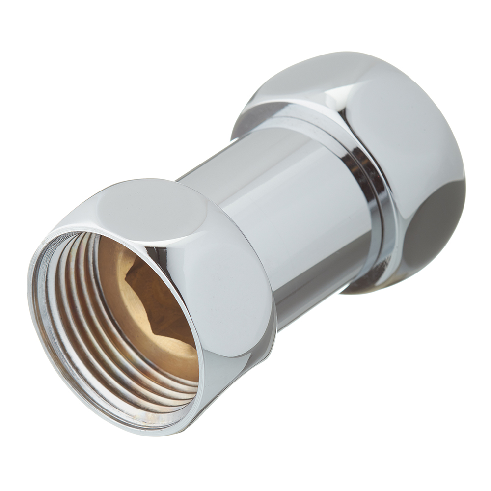 original-33108.jpg Соединитель прямой для полотенцесушителя 1 ВР(г) х 1 ВР(г) хром — изображение 1