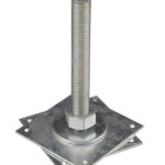 Анкер регулировочный оцинкованный М30 h200 150х150х4 мм