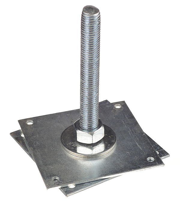 original-33260.jpg Анкер регулировочный оцинкованный М24 h200 150х150х4 мм — изображение 1