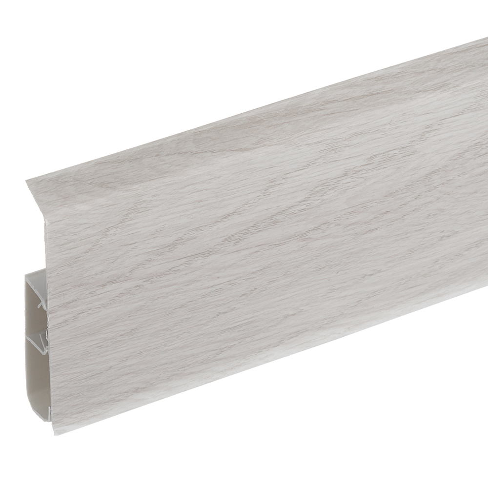 original-33274.jpg Плинтус ПВХ напольный Wimar Quadro 100 мм алансо 2200 мм Г-профиль со съемной панелью — изображение 1