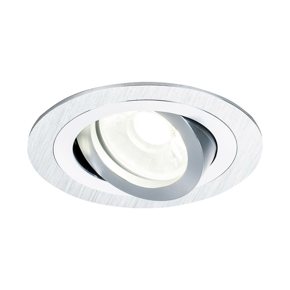 original-33278.jpg Спот потолочный встраиваемый Maytoni Atom GU10 50 Вт 5 кв.м серебро IP20 (DL023-2-01S) — изображение 1