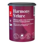 Краска моющаяся Tikkurila/Tikkivala Harmony Velure база С бесцветная 0,9 л