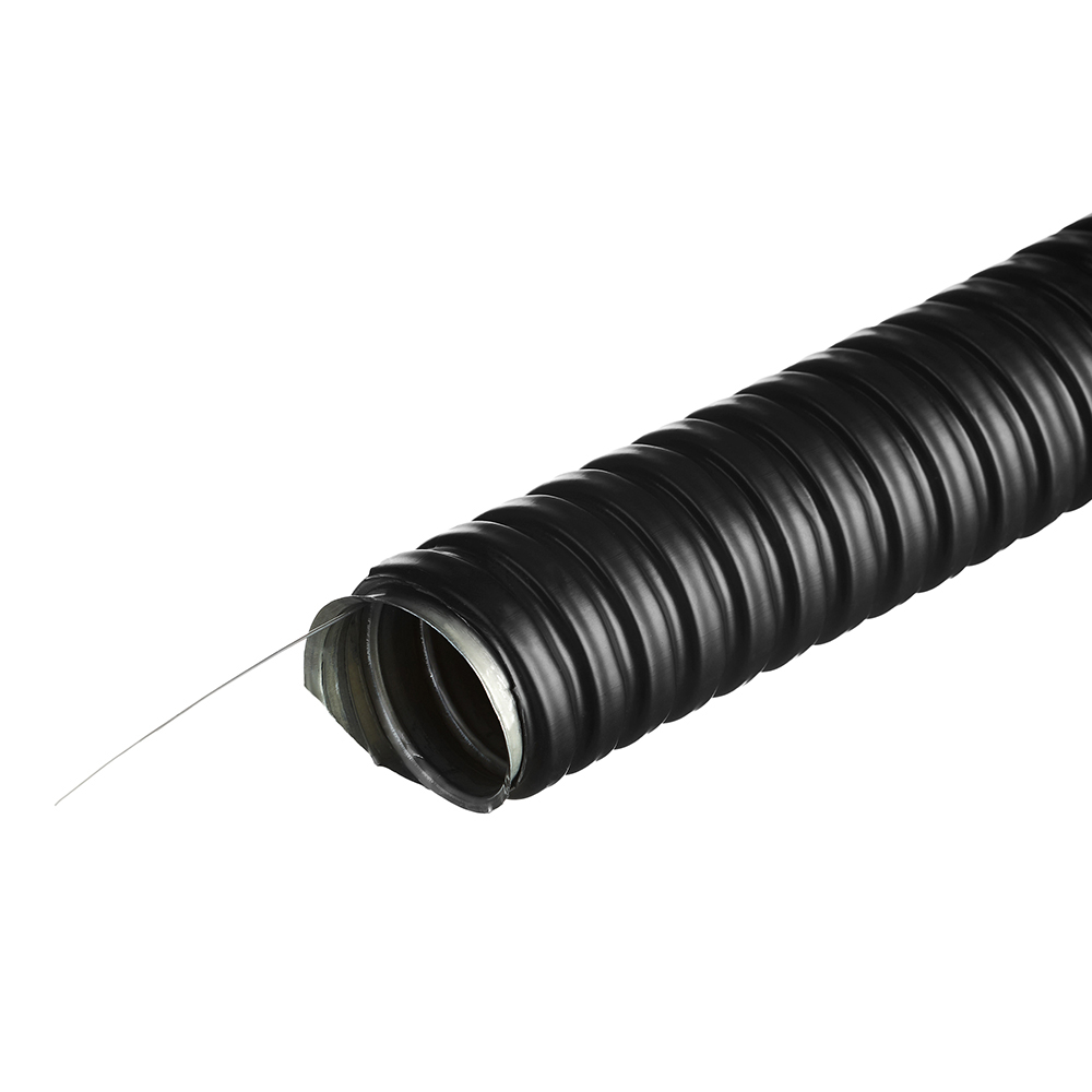 original-33339.jpg Металлорукав в ПВХ оболочке Р3-ЦПнг-ХЛ морозостойкий 15 мм IEK с зондом (50 м) (CMP24-015-K02-050-C) — изображение 1