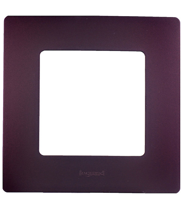 original-33351.jpg Рамка Legrand Etika одноместная сливовая (672561) — изображение 1