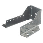 Опора бруса раскрытая оцинкованная 150х76х75х2 мм