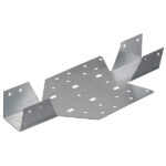 Опора балки универсальная оцинкованная 140х40х70х1 мм