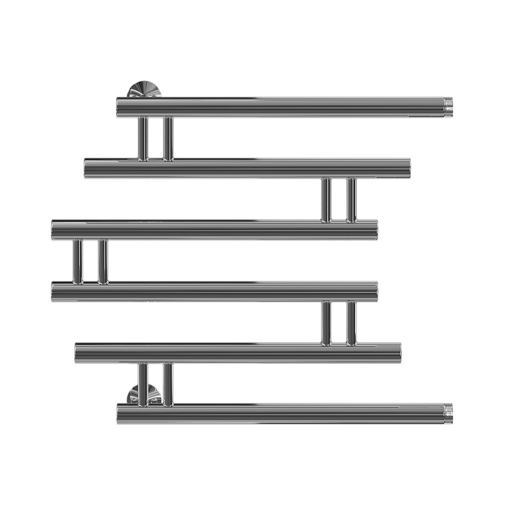 original-33389.jpg Полотенцесушитель водяной MyFrea 500х600 мм фокстрот с боковым подключением 500 мм хром — изображение 1