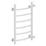 Полотенцесушитель водяной лесенка 700х400 мм с боковым подключением 600 мм белый MyFrea MyLondon