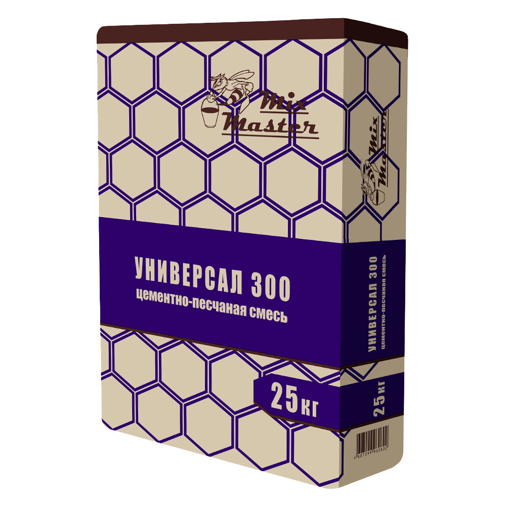 original-33487.jpg Смесь цементно-песчаная (ЦПС) М300 MixMaster Универсал 25 кг — изображение 1