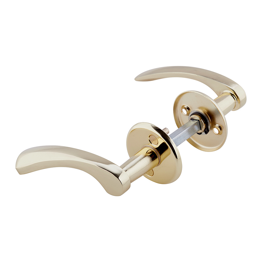 original-33539.jpg Ручка дверная ZIH02-PB круглая розетка золото — изображение 1