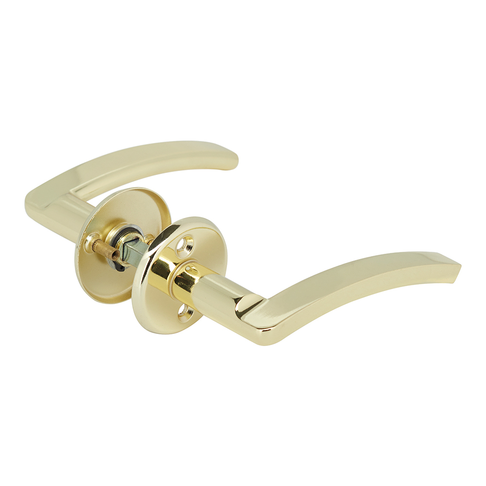 original-33544.jpg Ручка дверная ZIH01-PB круглая розетка золото — изображение 1