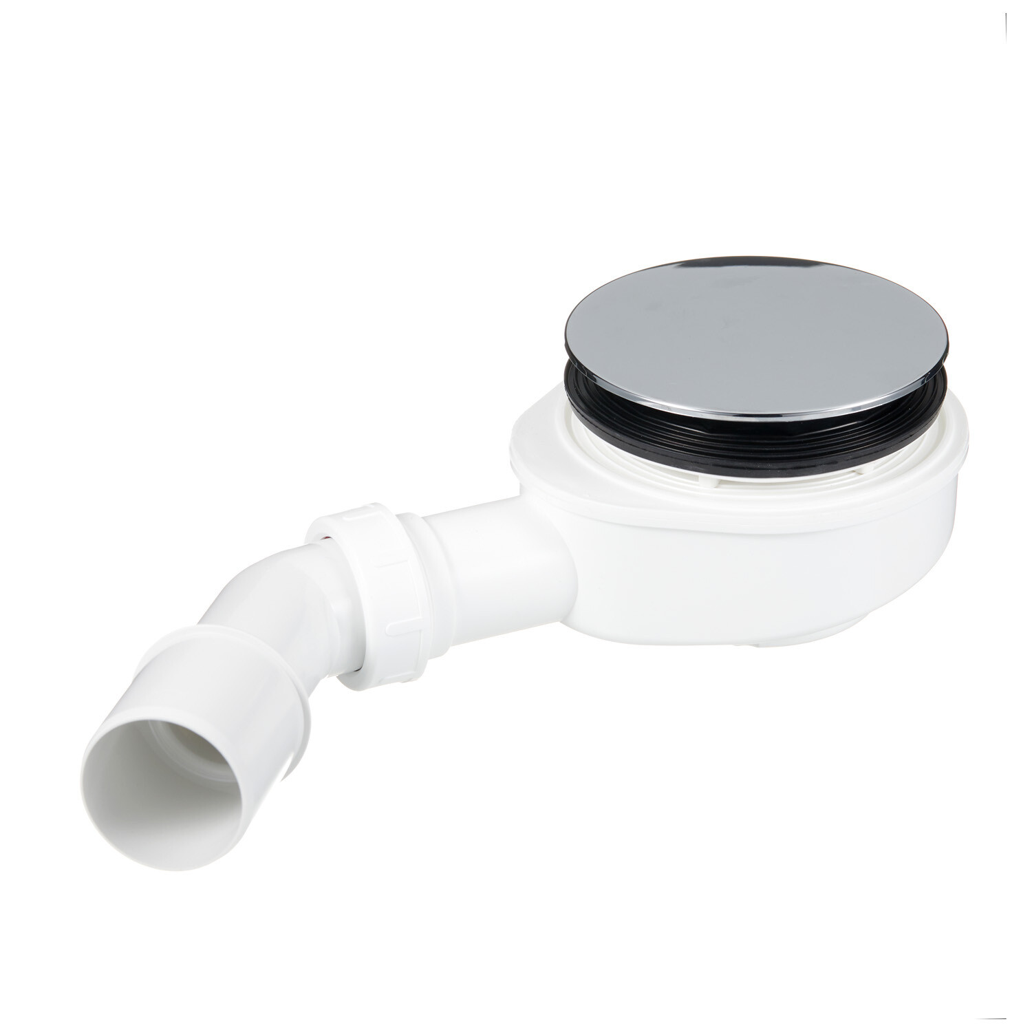 original-33549.jpg Сифон для душевого поддона Alcadrain 116х40 мм регулируемый с выпуском d90 мм с соединением 40/50 мм (A491CR/AG210272100) — изображение 1