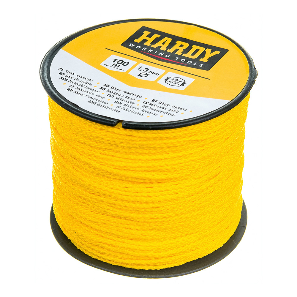 original-33562.jpg Шнур малярный для разметки 100 м желтый Hardy — изображение 1