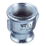 Муфта переходная Gebo Platinum (240-22V) 3/4 ВР(г) х 1/2 ВР(г) чугунная оцинкованная