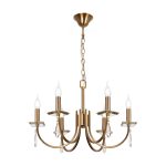 Люстра подвесная Freya Forte E14 240 Вт 16 кв.м (FR1006PL-06G)