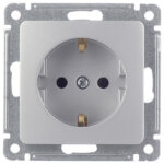 Розетка Hegel Master встраиваемая серебро (РС16-411-06)