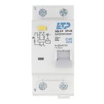 Автомат дифференциальный ETP АД-12 40А 1P+N тип AC 30 мА 4,5 кА компактный (19016)
