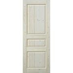 Дверь межкомнатная 3Ф-2 600х2000 мм массив без покрытия глухая