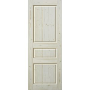 Дверь межкомнатная 3Ф-2 600х2000 мм массив без покрытия глухая