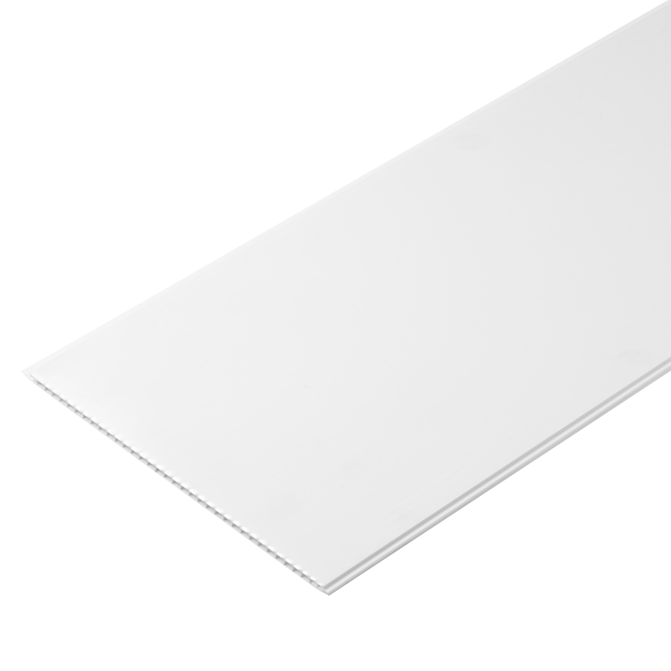 original-34055.jpg Панель ПВХ 250х3000х5 мм Nordside глянцевая белая 0,75 кв.м — изображение 1