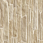 Плитка облицовочная Alma Ceramica Rocko бежевая 01 600x200x7,5 мм (16 шт.=1,92 кв.м)