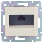Розетка компьютерная Legrand Valena встраиваемая слоновая кость RJ45 (695624)