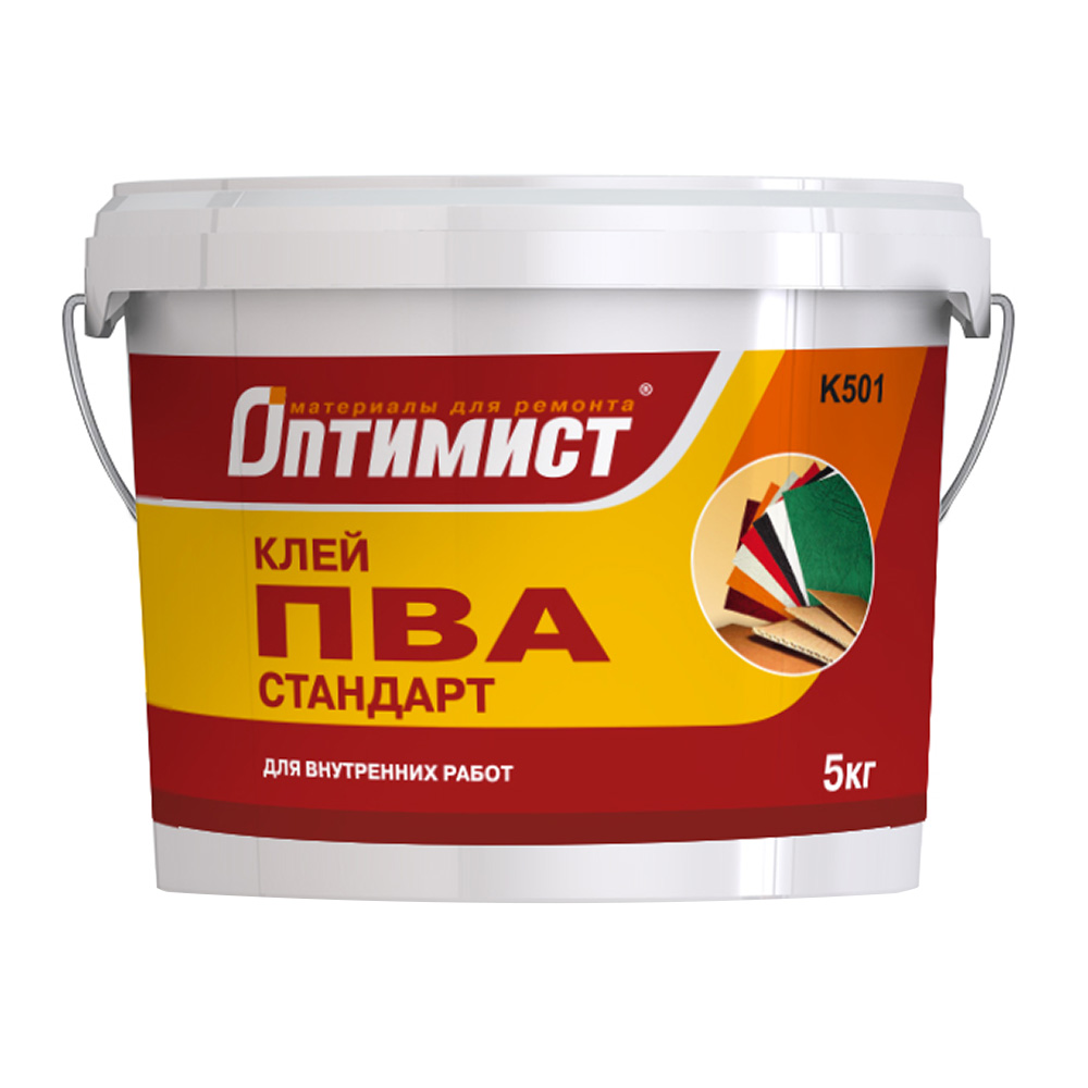 original-34120.jpg Клей ПВА Оптимист К501 5 кг — изображение 1