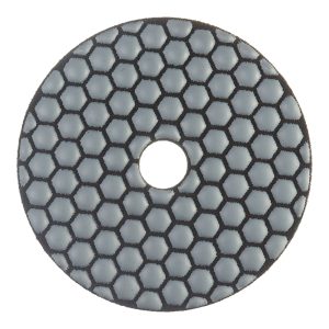 Круг алмазный шлифовальный по камню Trio-Diamond New line гибкий d100 мм P100 для сухого шлифования